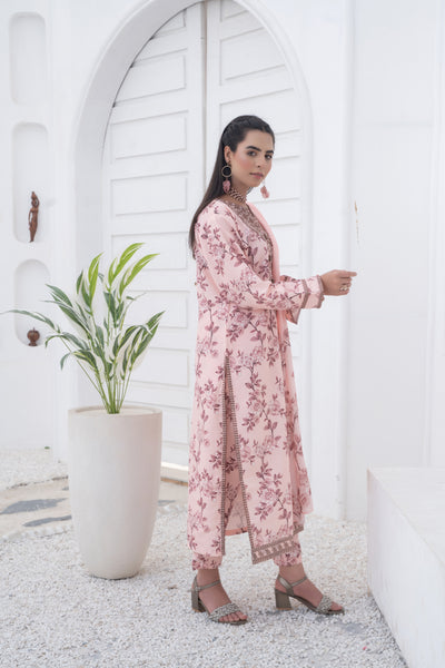 Floral Poise Emb 3 PC